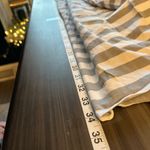 Recliner NYC Womens Pajama Shirt Dress Twilight Stripe Long Sleeve Size Large Gray Photo 8