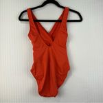 Vince Camuto Coral Orange One Piece Swim Suit Size 6 Photo 3