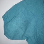 Outback Red  S Coquette Turquoise Wool Babydoll Sweater Photo 4