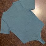 Free Assembly short sleeve bodysuit in army green Photo 3