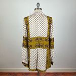 Free People  Changing Times Tunic Shirt in Ash Print Photo 5