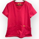 FIGS  Hot Pink Women’s Scrub Top Size Small Photo 0
