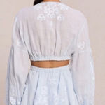 A.L.C. NEW NWT Irene Cutout Dress In Ice Water Blue Photo 2