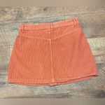 Free People 100% Cotton Ray Corduroy Button Down Mini Skirt Size 4/8 Photo 4