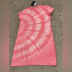 Gap NWT Pink Tie-Dye Pocket T-Shirt Dress | Boho Festival Core Cottagecore Photo 3
