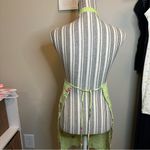 Vintage April Cornell 100% cotton apron women’s one size fits most Green Photo 4