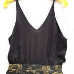 Armani Exchange  Paris Gold Floral Mini Dress nwt Photo 3