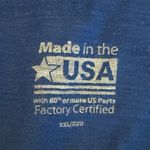 Stars Patriotic strappy back tank top Juniors XXL 19 USA Made Blue Size undefined Photo 5