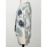 Wallflower Women's V Neck Tie Dye Long Sleeve Casual Top Multi Photo 5