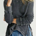 Free People FP One Interlaken Thermal Waffle Knit Cropped Top Size XS Photo 0