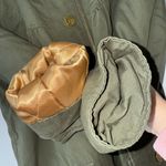 Baby Phat Vintage Y2K  Faux Fur Hoody Coat Jacket Green Parka Small MINTcondition Photo 6