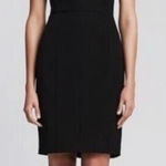 Banana Republic  Sloane Shift Mini Dress in Black Size 4P Photo 0