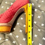 Brian Atwood  Pink Snakeskin Platform Pumps Heels - Size 6 Photo 10