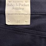 Talbots Soho High Waist Five-Pocket Jegging – Size 14, Navy Blue, NWT Photo 3