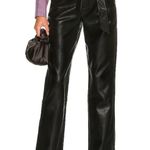 Revolve More to come Alani Pant in Black faux leather Small Photo 0