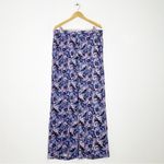 Marine layer  Allison Trouser Wide Leg in Violet Watercolor Size XL Photo 2