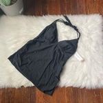 Liz Lange Maternity Black Maternity Tankini Swim Top Size Medium NWT Photo 0