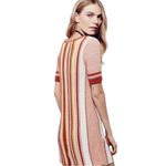 Free People NEW  Lollipop Sunset Stripe Tunic Knit Mini Dress size Small Photo 4