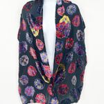 Chico's  Womens VTG Vintage Asian Parasol Umbrella Print Silk Scarf Wrap Shawl OS‎ Photo 0