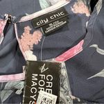 City Chic NEW Floral Wide Leg Lavish Jumpsuit Women’s XL Photo 3