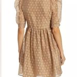 En Saison Desiree Mini Dress in Natural Dots Photo 3