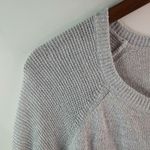 Old Navy  L Gray Oversized Pullover Sweater Photo 2
