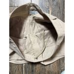 Athleta  Women's Khaki Cargo Shorts Size 12 Zip Pocket‎ Casual Outdoor 5" inseam Photo 5