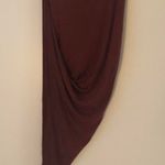 Tobi Maroon Asymmetrical Bodycon Skirt Photo 3