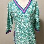 Gretchen Scott Coral reef tunic top Green Size M Photo 3