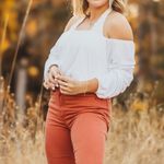 Roxy white off the shoulder top  Photo 2