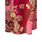 Johnny Was Active Size Medium Yama Long Sleeve Mesh Shirt Floral Colorful Pink Photo 3