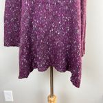 Tricots Jean Marc Tunic Sweater M Purple Open‎ Knit Wool Mohair Blend Womens Size M Photo 8