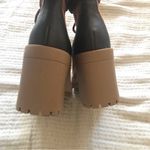 Chelsea and Violet C&V Suede Leather Platform Hiking Boot Bootie Lug Sole‎ Brown Cap Toe Size 6 New Photo 7