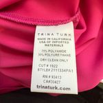 Trina Turk Soozy Halter Ruffle Pencil Dress Women's 10 Hot Pink Formal Party NWT Photo 12