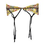 Victoria's Secret NWT Victoria’s Secret Dream Angels Mesh Floral Garter Belt M/L Photo 1
