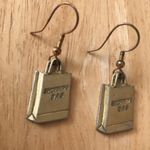 Shopping Bag Earrings Handmade Vintage Girlfriend Photo 2