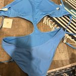Fabletics  Cutout One-Piece Swimsuit Women’s Blue Island Resort NEW Photo 13