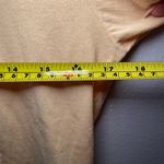 Lanvin Peach Orange Bubble Letter Tee Slogan Print Paris Women's size Medium Photo 6