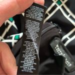 White House | Black Market  - Black Diamond Green Trim Lined Stretch Dress - Size 8 Photo 9