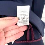 Boden Tailored Stretch Jersey Blazer Navy Blue Size 8R Photo 3