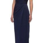 La Femme  25206 Surplice Off the Shoulder Column Gown Photo 0