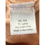 Jennifer Lopez Jennifer Hope One Shoulder Ruffle Romper Silk Blend Party XS Photo 2