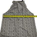 BCBG MaxAzria Ruffle Top Halter Neck Gray Size Small Blouse Photo 2