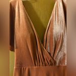 Jenny Yoo Ellis Velvet Gown in English Rose Photo 9