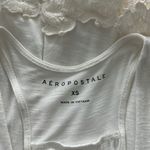 Aeropostale  White Tank Top Sz XS Photo 4