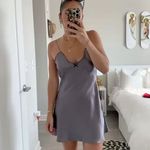 ZARA Satin Slip Dress Photo 0