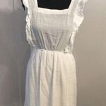 Adrienne Vittadini Large White Dress Country Style Womens Prairie Photo 0