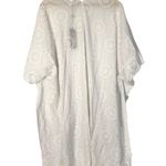 BCBGMAXAZRIA Finnigan Optic White Eyelet Lace Kimono OS Photo 1