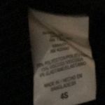 simply styled pin stripped NWT 4S Boot Cut Black pants Photo 5