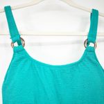 Shade & Shore NWT Womens Square Neck Pucker High Leg One Piece Swimsuit Size S Photo 3